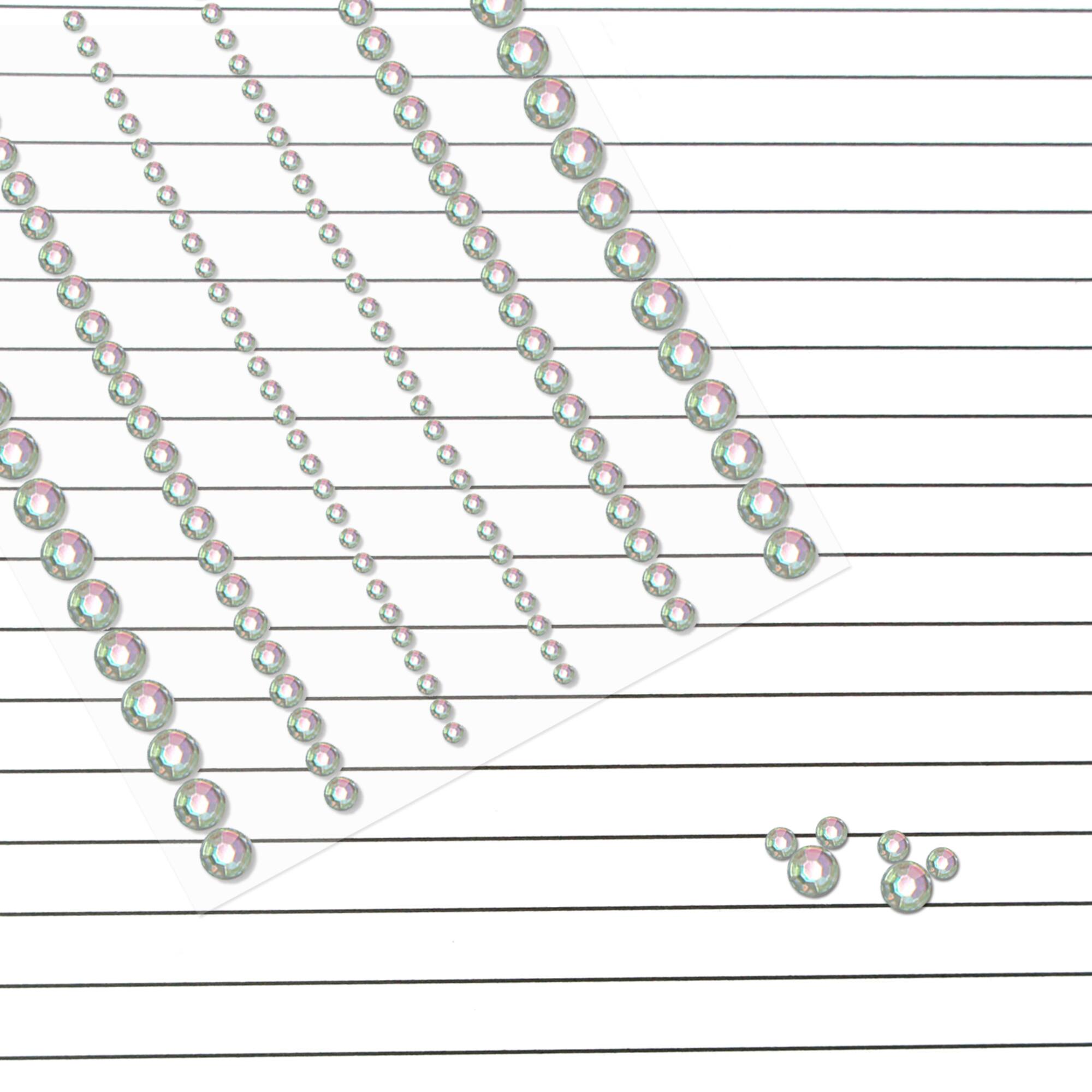 Clear Iridescent Gem Strip Bling Stickers By Recollections™